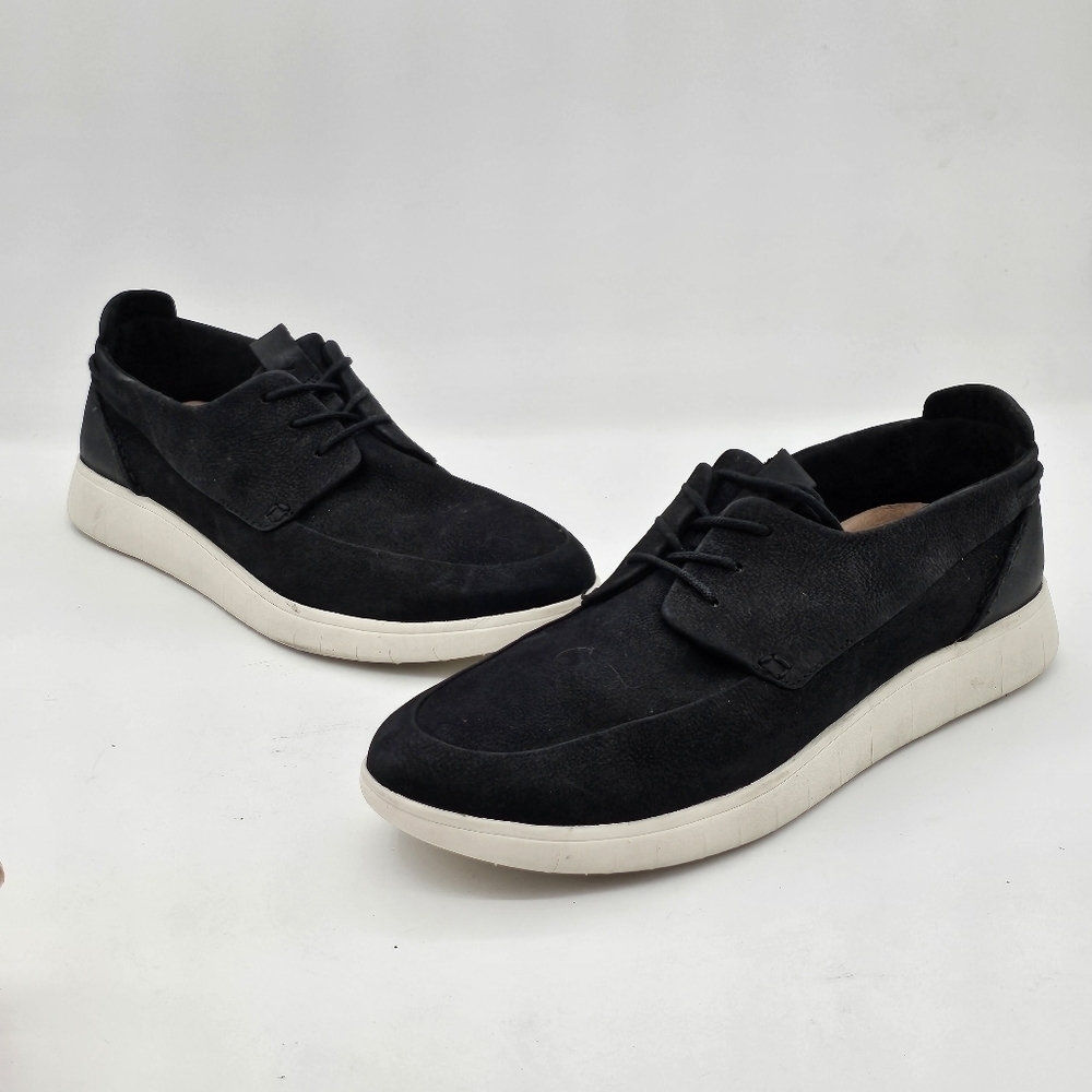 Sperry Coastal Plushwave Womens Black Leather Lace Up Boat Shoe Sneaker Size 11 - Picture 4 of 11